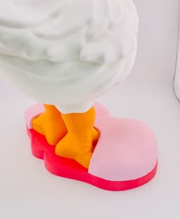 Slippers & Shower Cap Goose Gear for Porch Goose 3d model