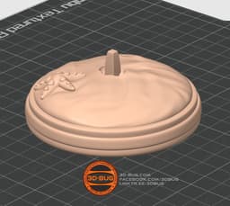 Stylized Hawaiian Hippo 3d model