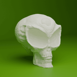 Alien Skull (MysticMesh3D) 3d model