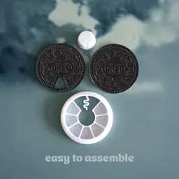 Mini Fidget Pill Organizer 3d model