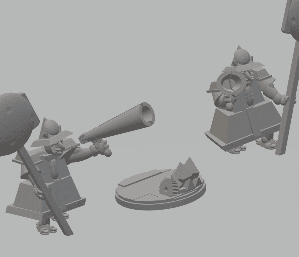 FHW: Oxchan Cult of The Flat Moon Blabber 3d model