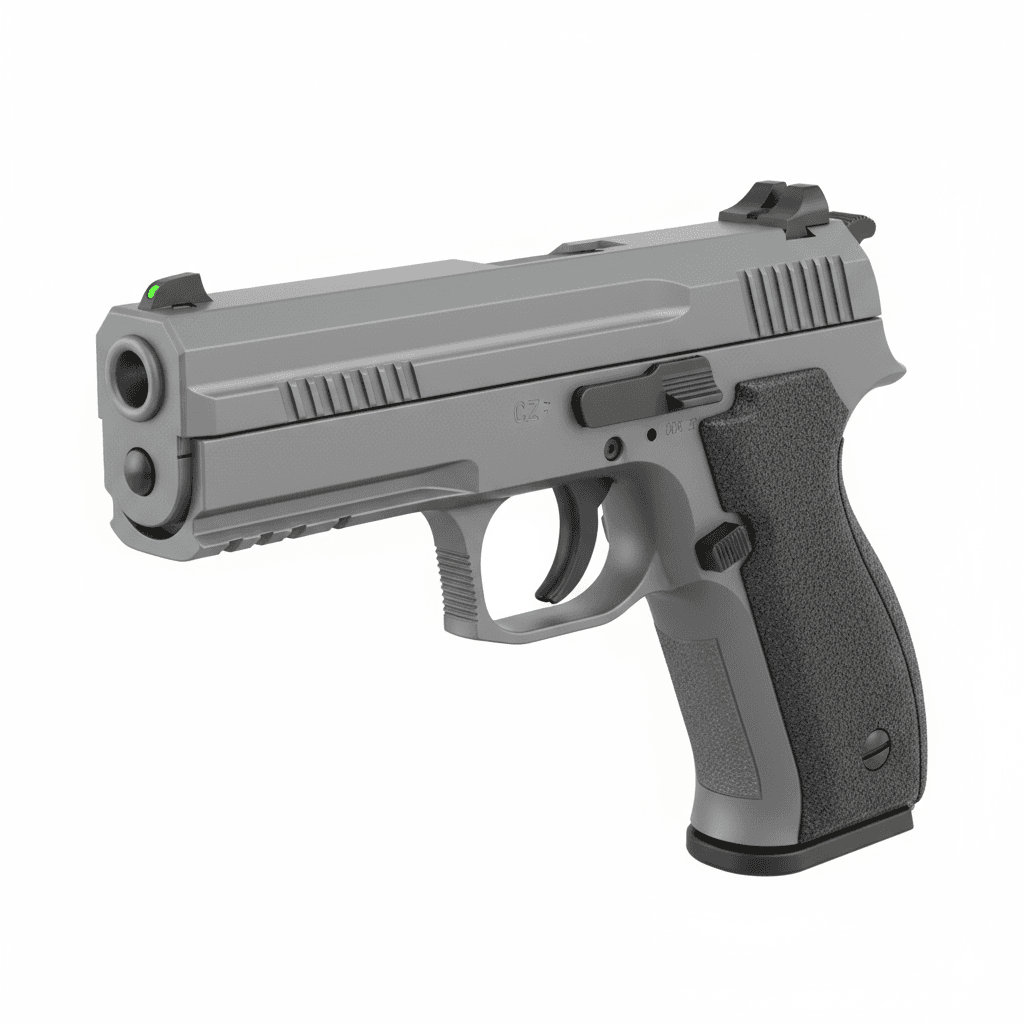 CZ P 07 Compact Tactical Handgun 3d model
