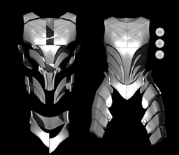 ULTIMATE ARTORIAS FULL PLATE ARMOR COSPLAY LIFESIZE FAN ART 3d model