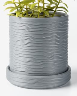 Wave Planter 3d model