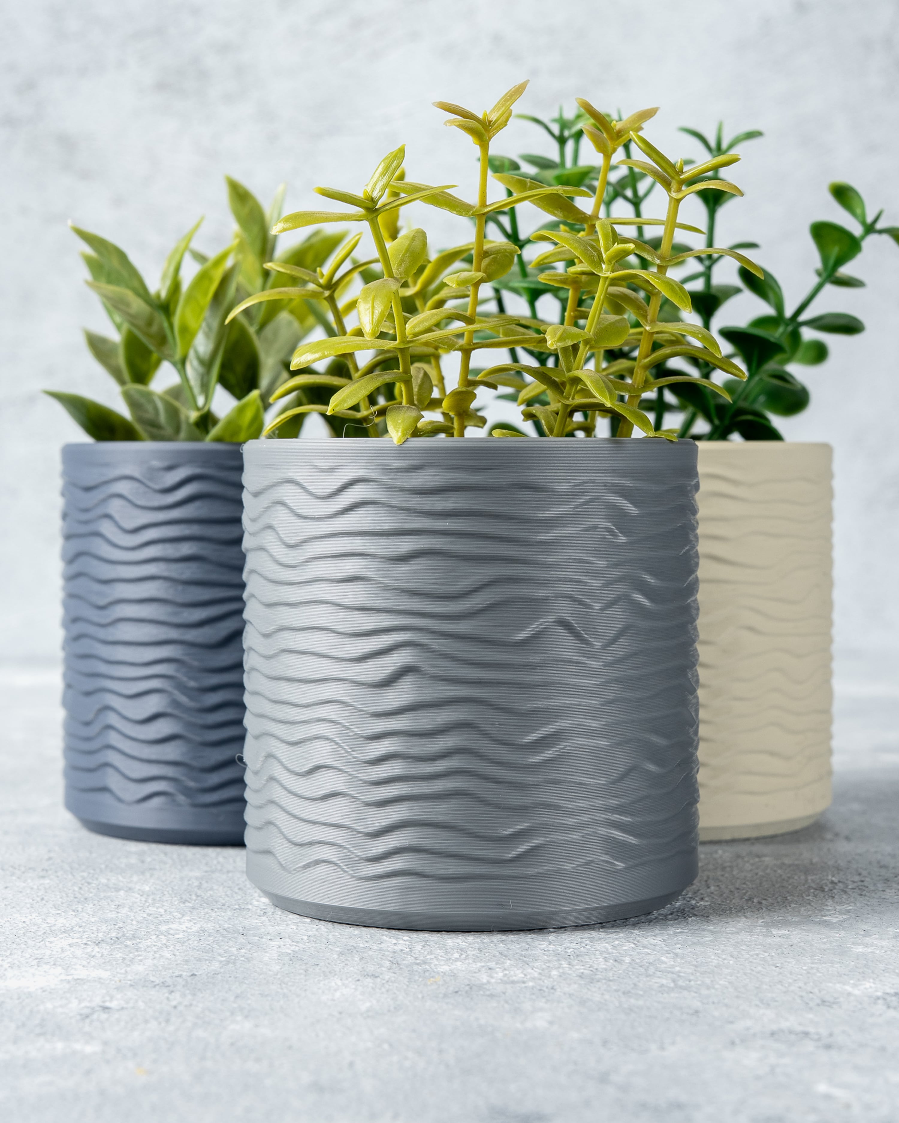 Wave Planter 3d model