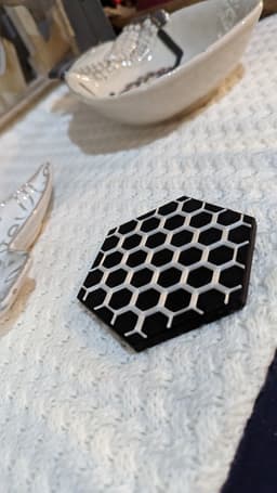 Hexagon Coaster 3d model