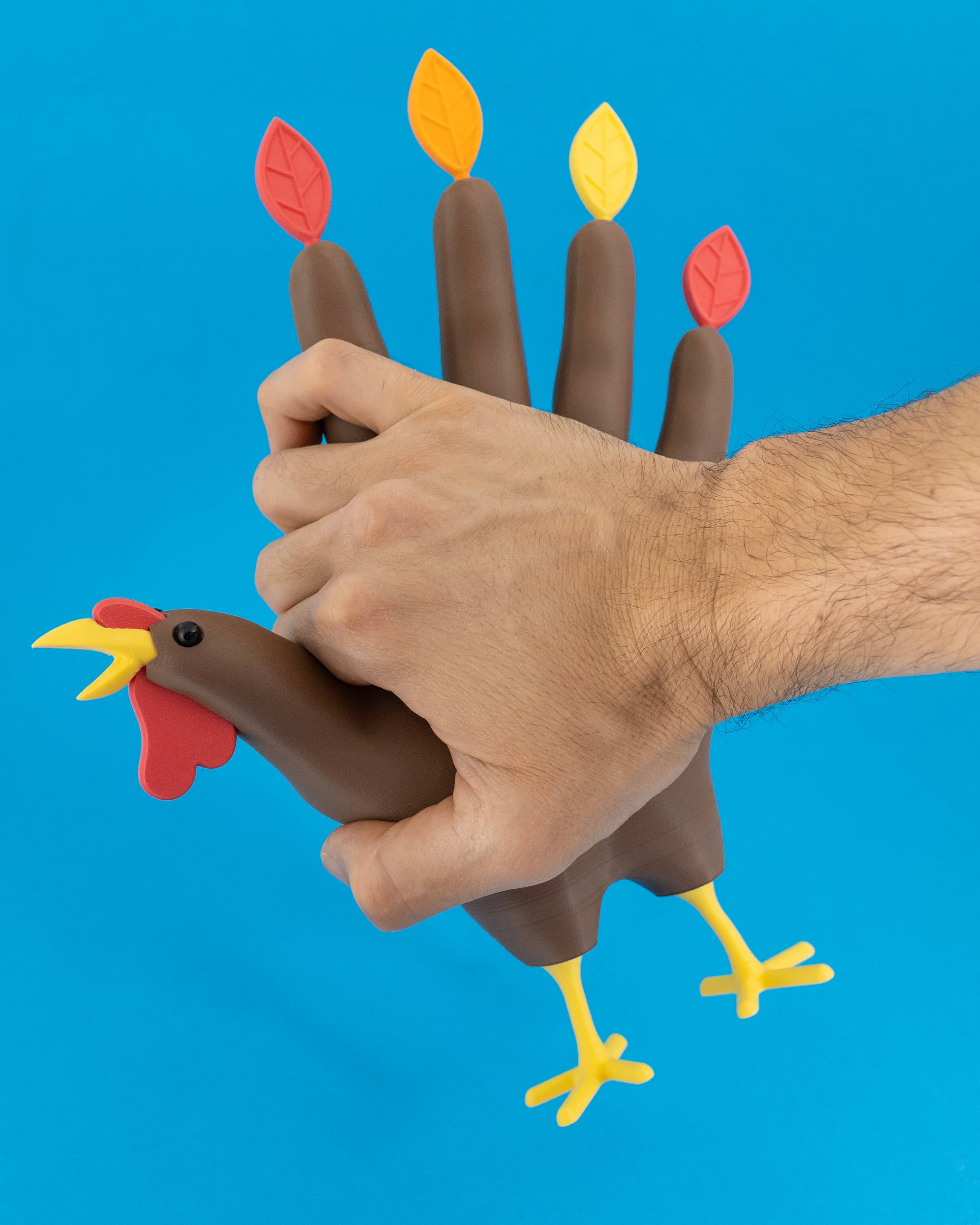 Hand Turkey // Rejected Animals 3d model