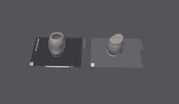 Racing Helmet Plant Pot 3d model