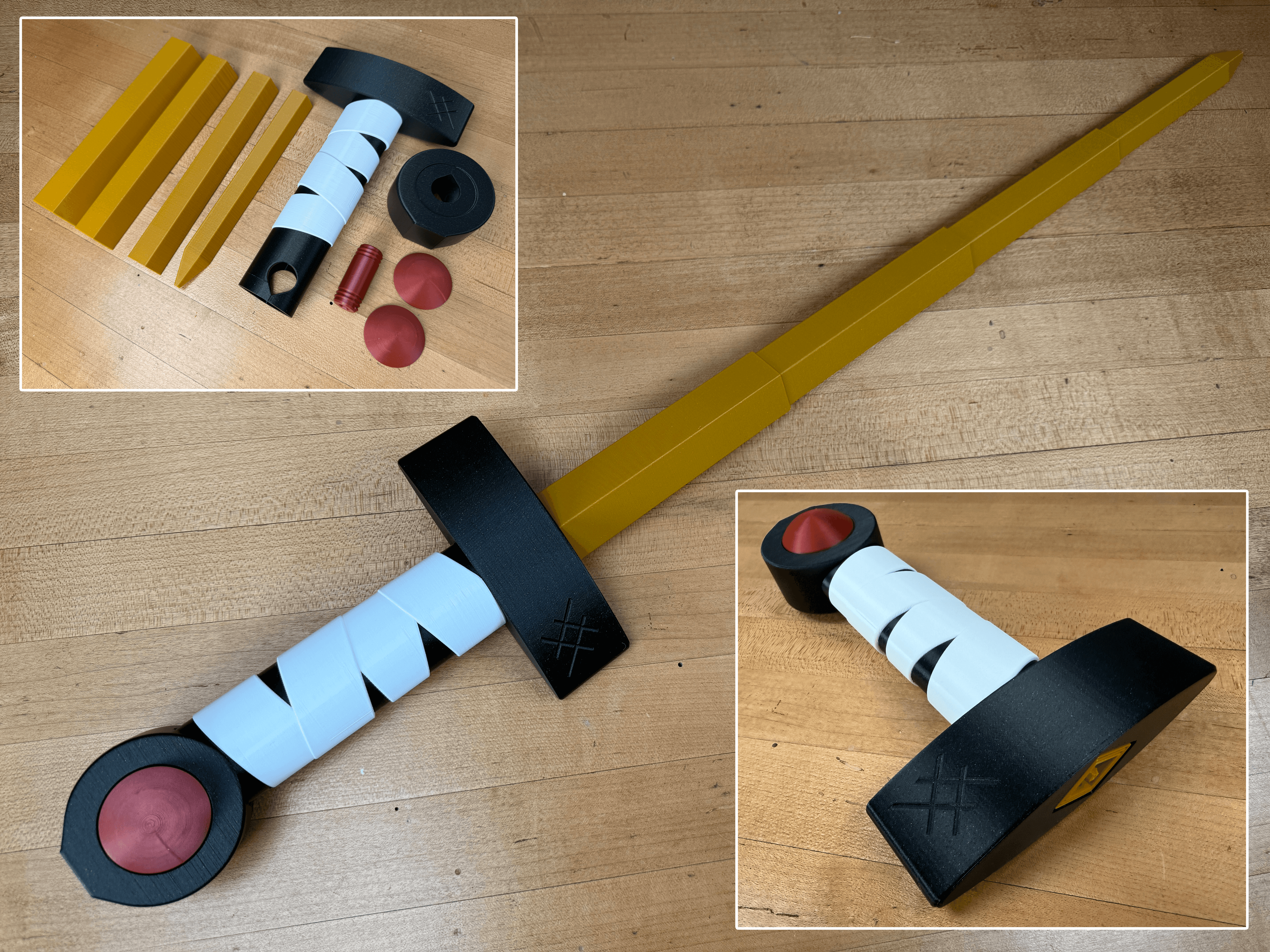 Collapsing Scarlet Sword 3d model