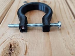 Rope Hook (1/4-20 Bolt) 3d model