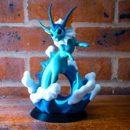 Vaporeon - Pokemon - Fan Art - Free Version 3d model