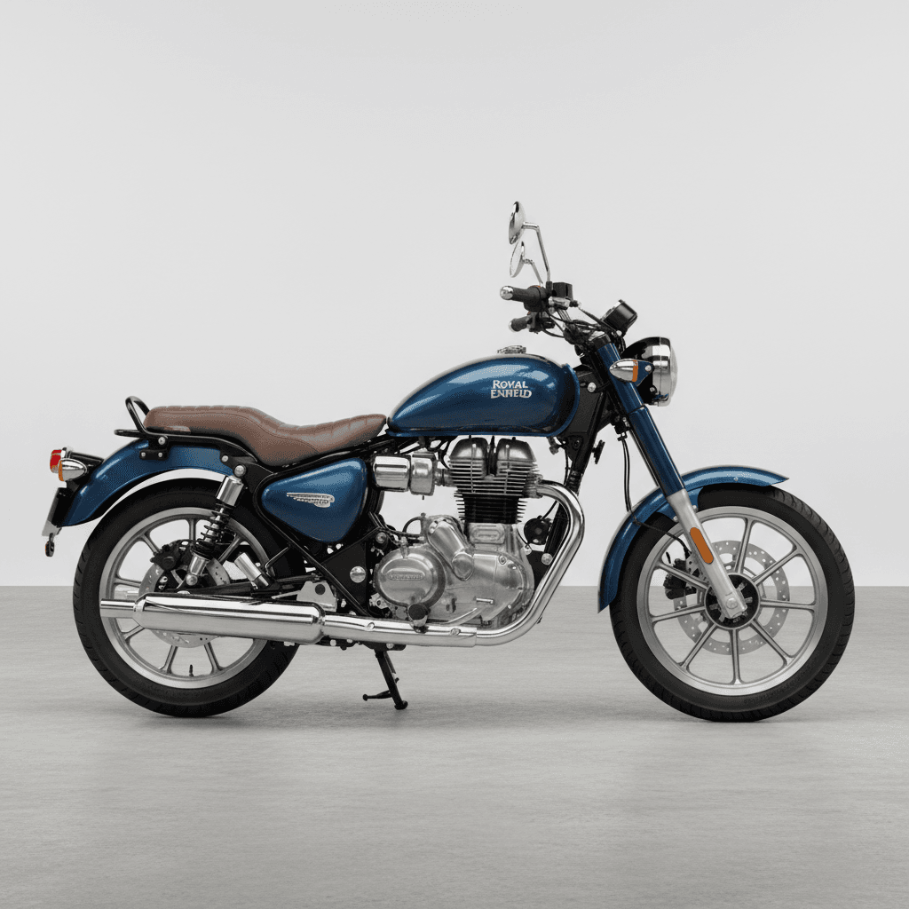 Royal Enfield Meteor350 Cruiser Motorcycle 3d model