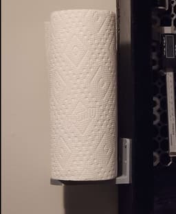 Wall-Mounted Vertical Paper Towel Holder 3d model