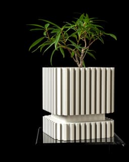 Stripes Planter Pot by MODERN MACHINE 3d model