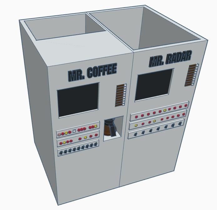 Spaceballs - Desk Organizer  3d model