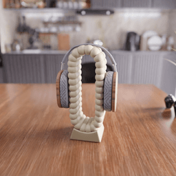 Headset Stand – Gamer Desk Organizer 3d model