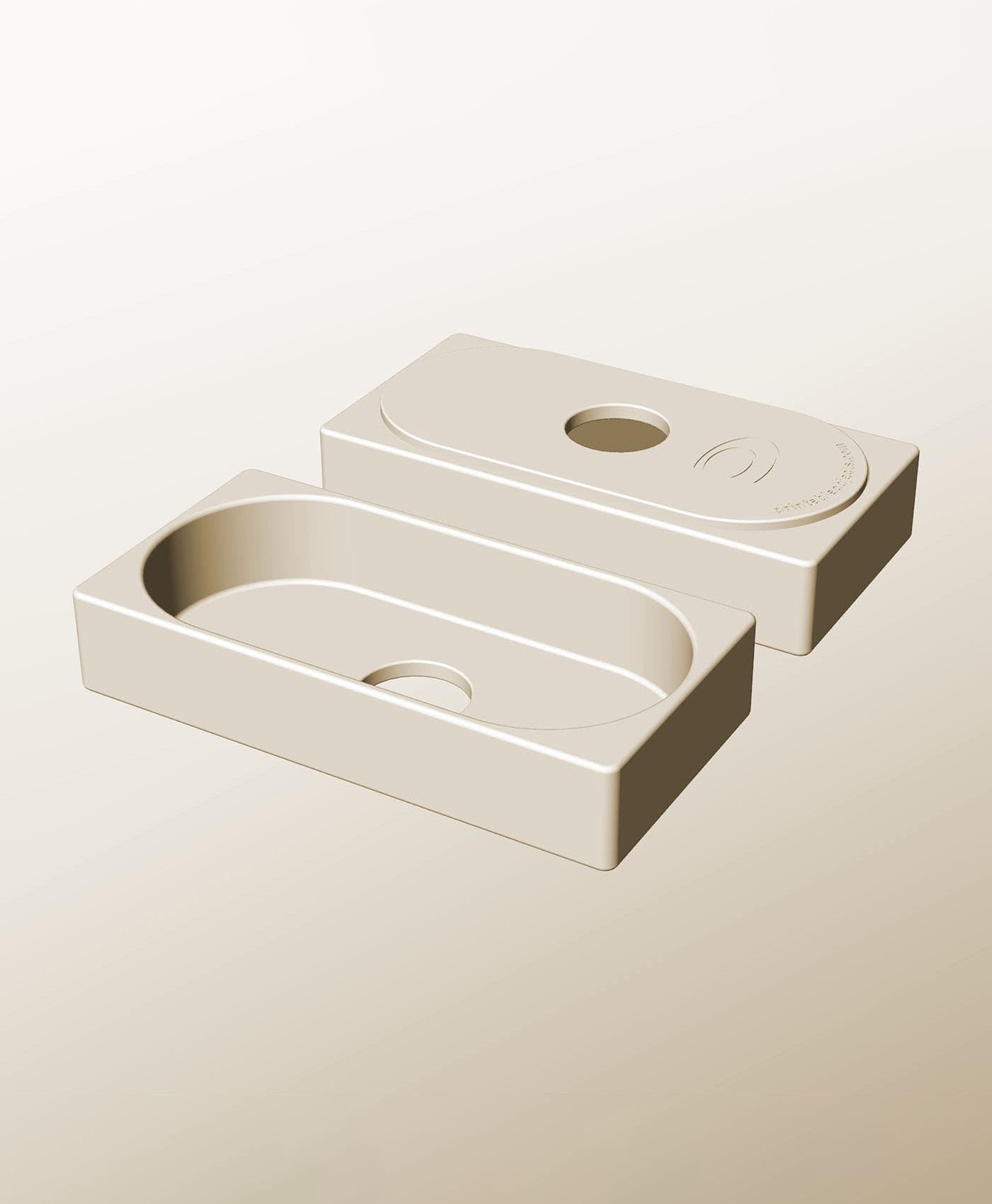 CX96-40-P Stackable pierced component box for creative makers 3d model
