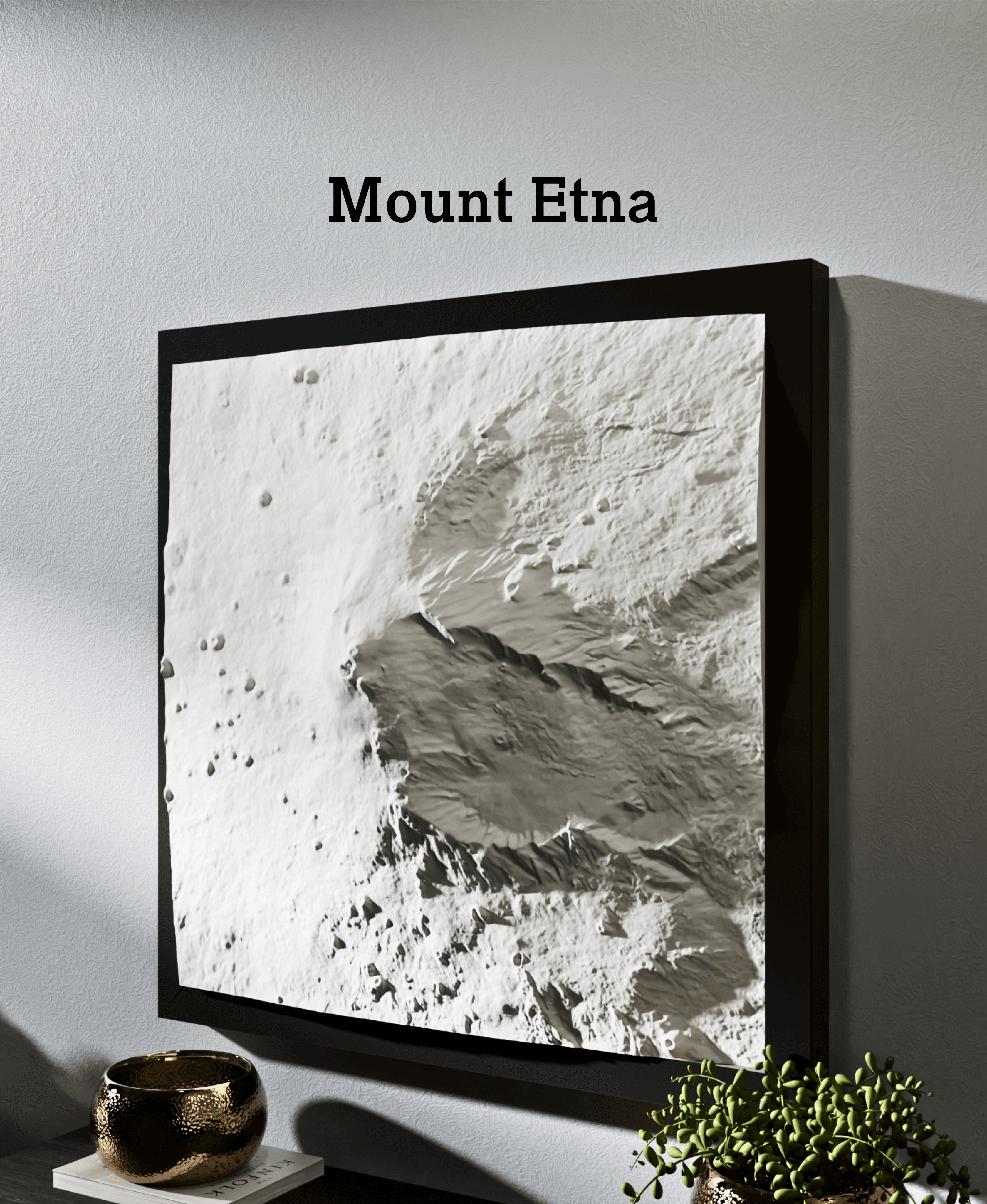 Mount Etna 3d model