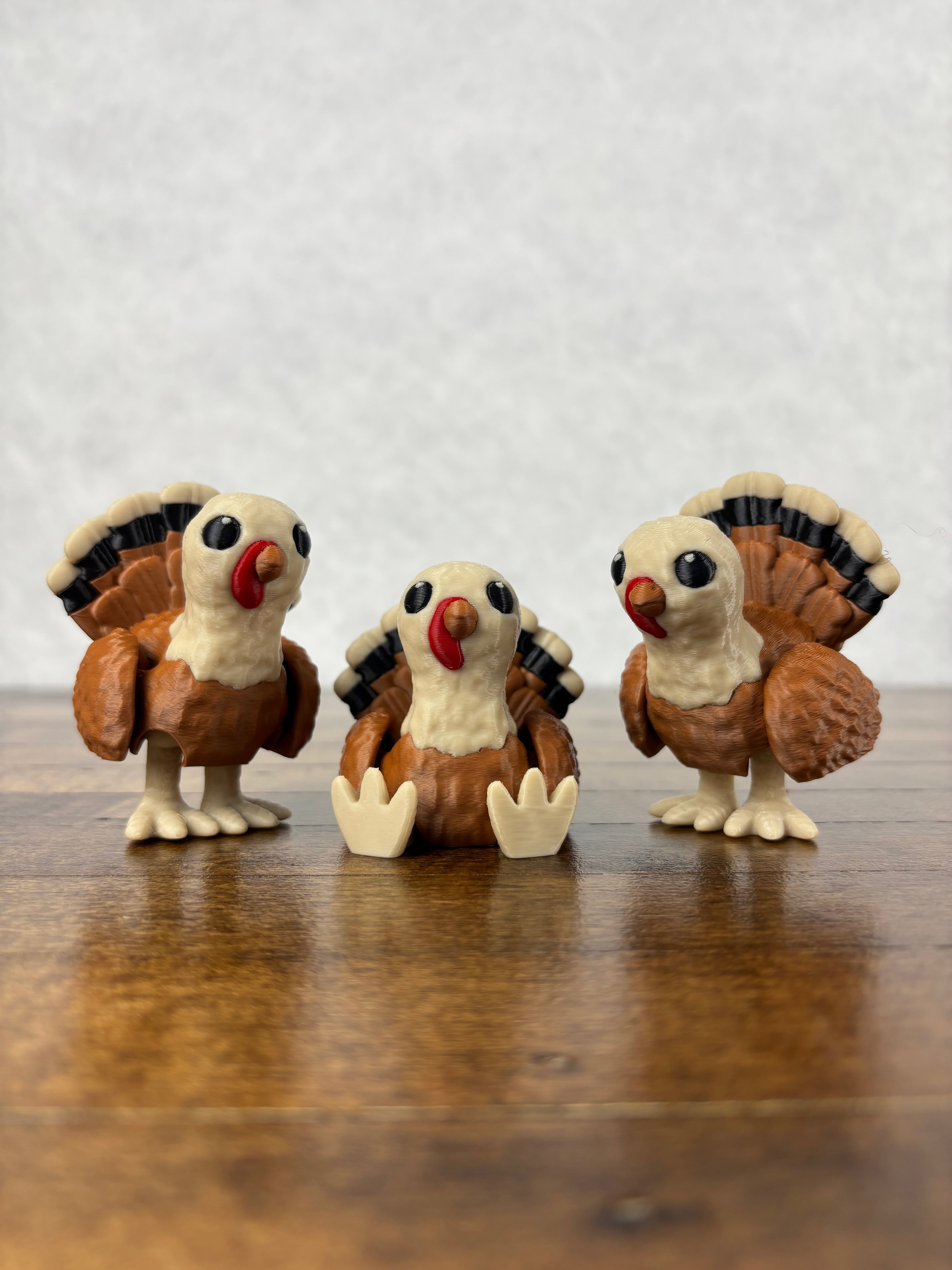 Turkey Sit or Stand V2 3d model