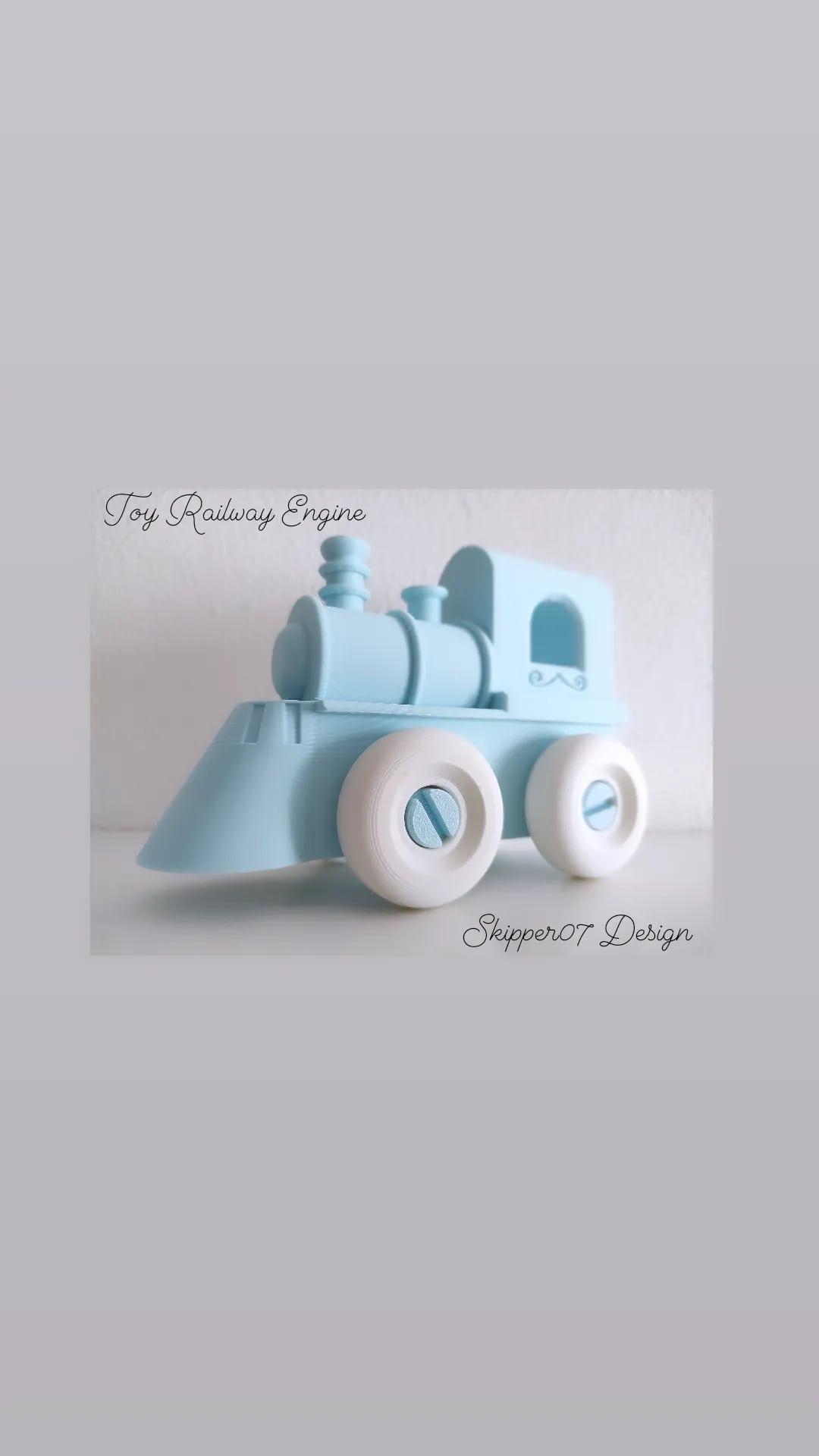 Toy Railway Engine 1.4 3d model