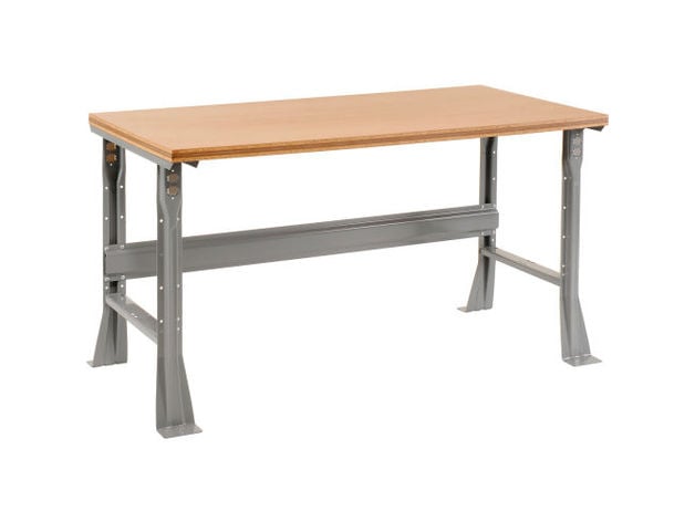 Tennsco workbench shop table flared leg outlet box single gang 3d model