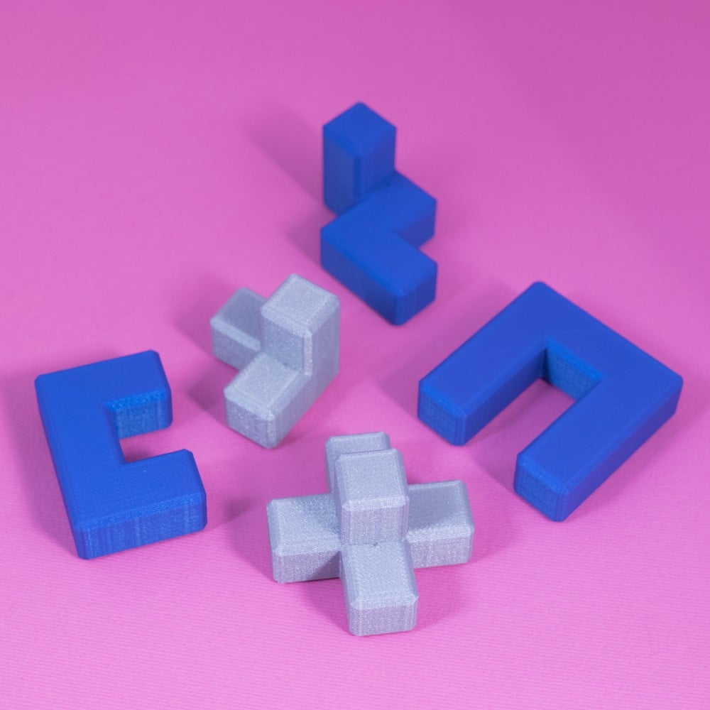 3x3 Puzzle Cube 3d model
