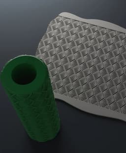 Texture Rollers Art Deco wide Vol.3 (7-9) 3d model