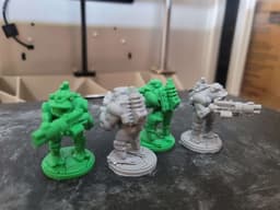 FHW Zorblin Space Orc Light armour with Repeater 3d model