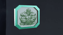 THE HULK 3D PRINT TILE #1 3d model