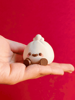 Cute Articulated & Clicker Dim Sum | No AMS | Print-in-place | Support-free 3d model