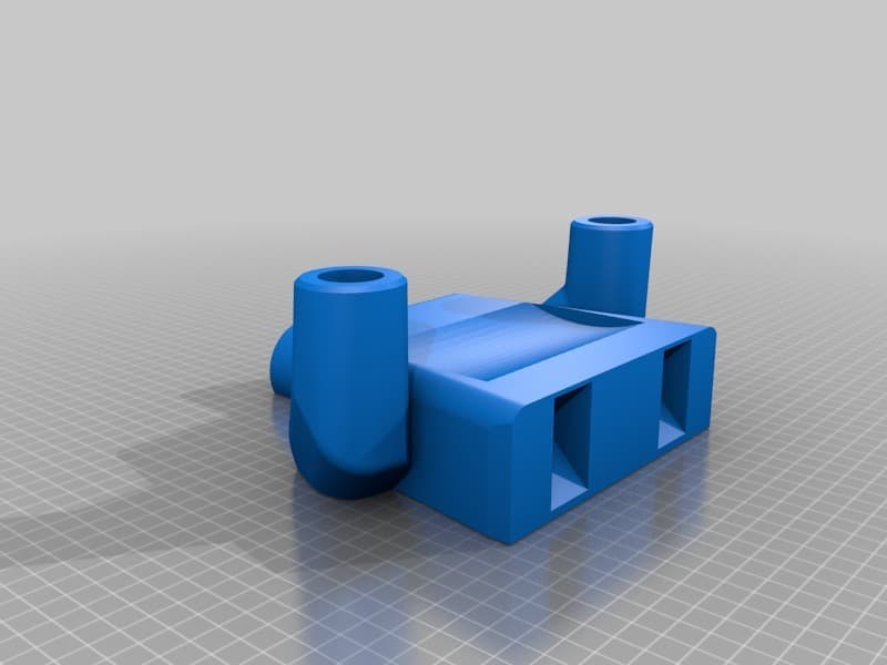 Lego MiniFigure Toilet Paper Holder For Larger Rolls 3d model