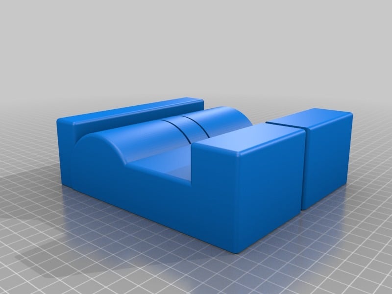 Lego MiniFigure Toilet Paper Holder For Larger Rolls 3d model