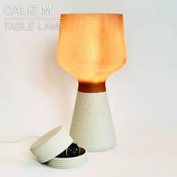CALIZ M | Woven Table Lamp E14 & E26/27 3d model