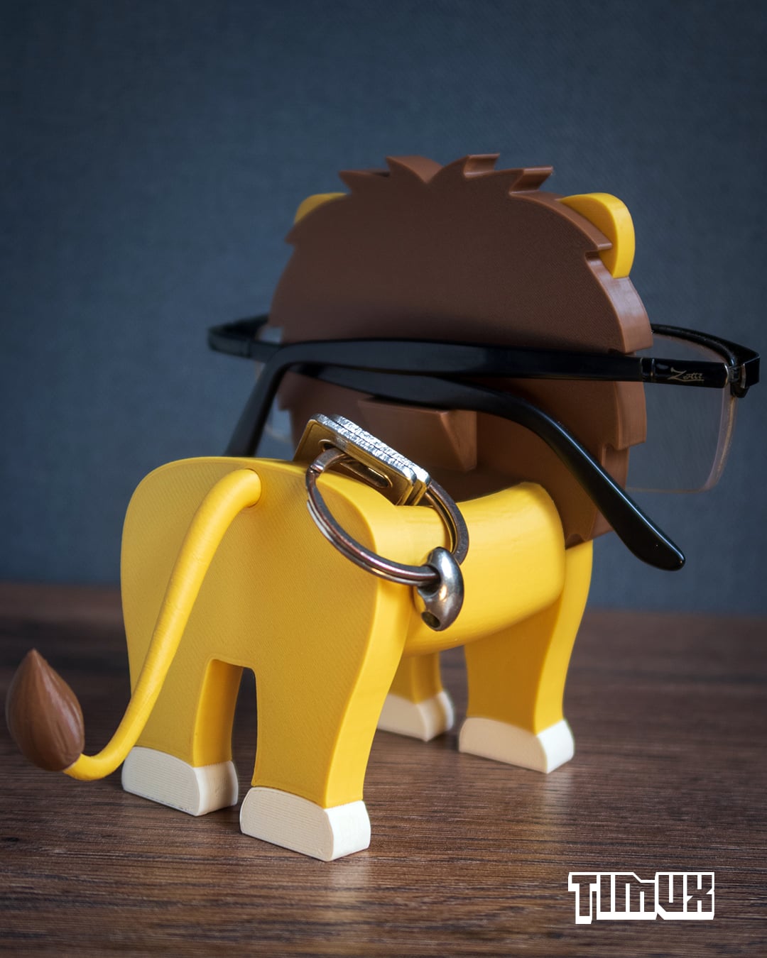 LION GLASSES HOLDER 3d model