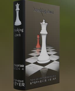 Breaking Dawn - Book Litho 3d model