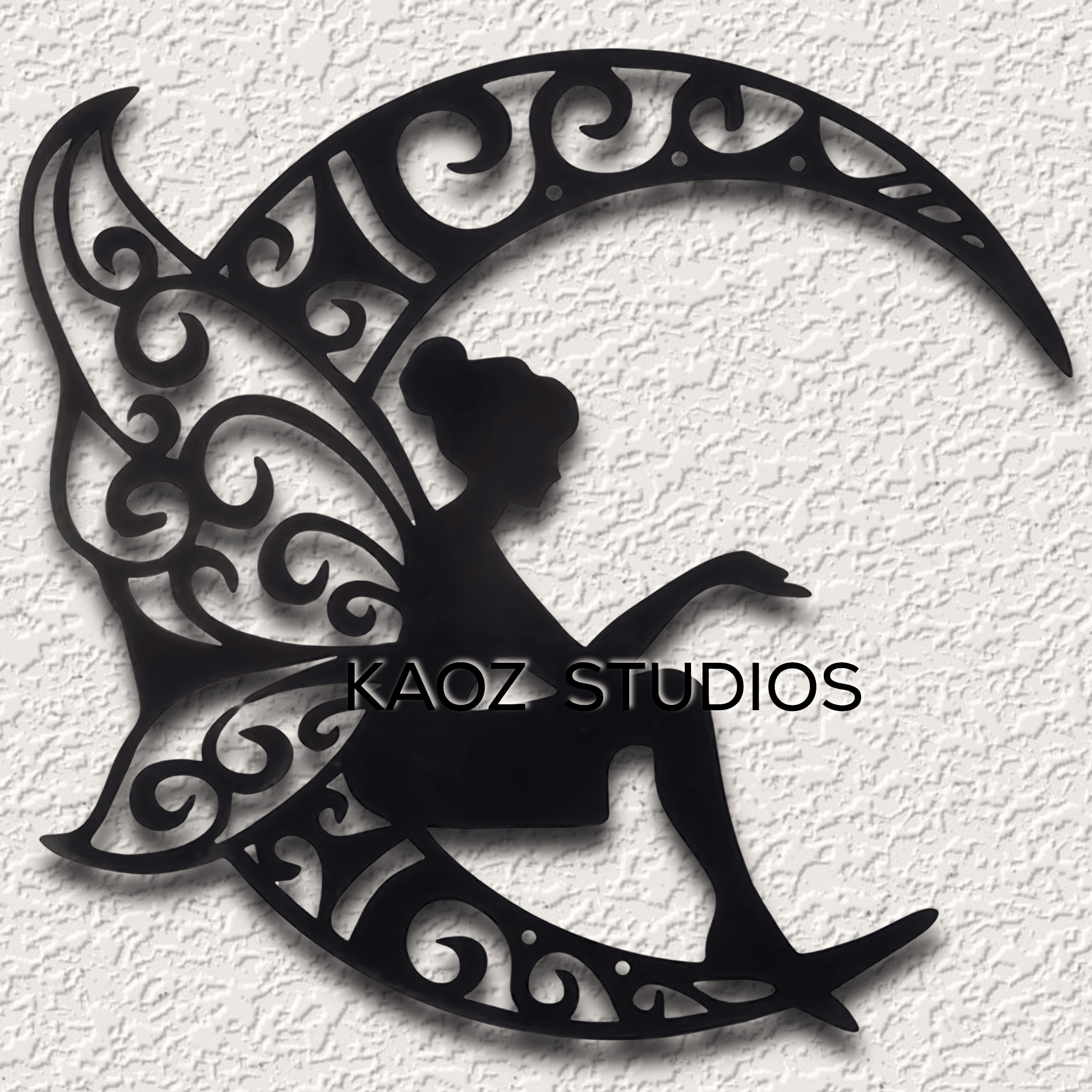 moon wall art fairy wall decor fantasy fairie decoration 3d model