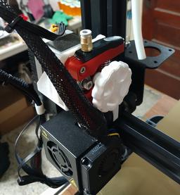 Ender 3 series PTFE-to-Creality Direct Drive Extruder Arm Conversion