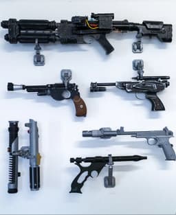 Star Wars Blaster Holder 3d model