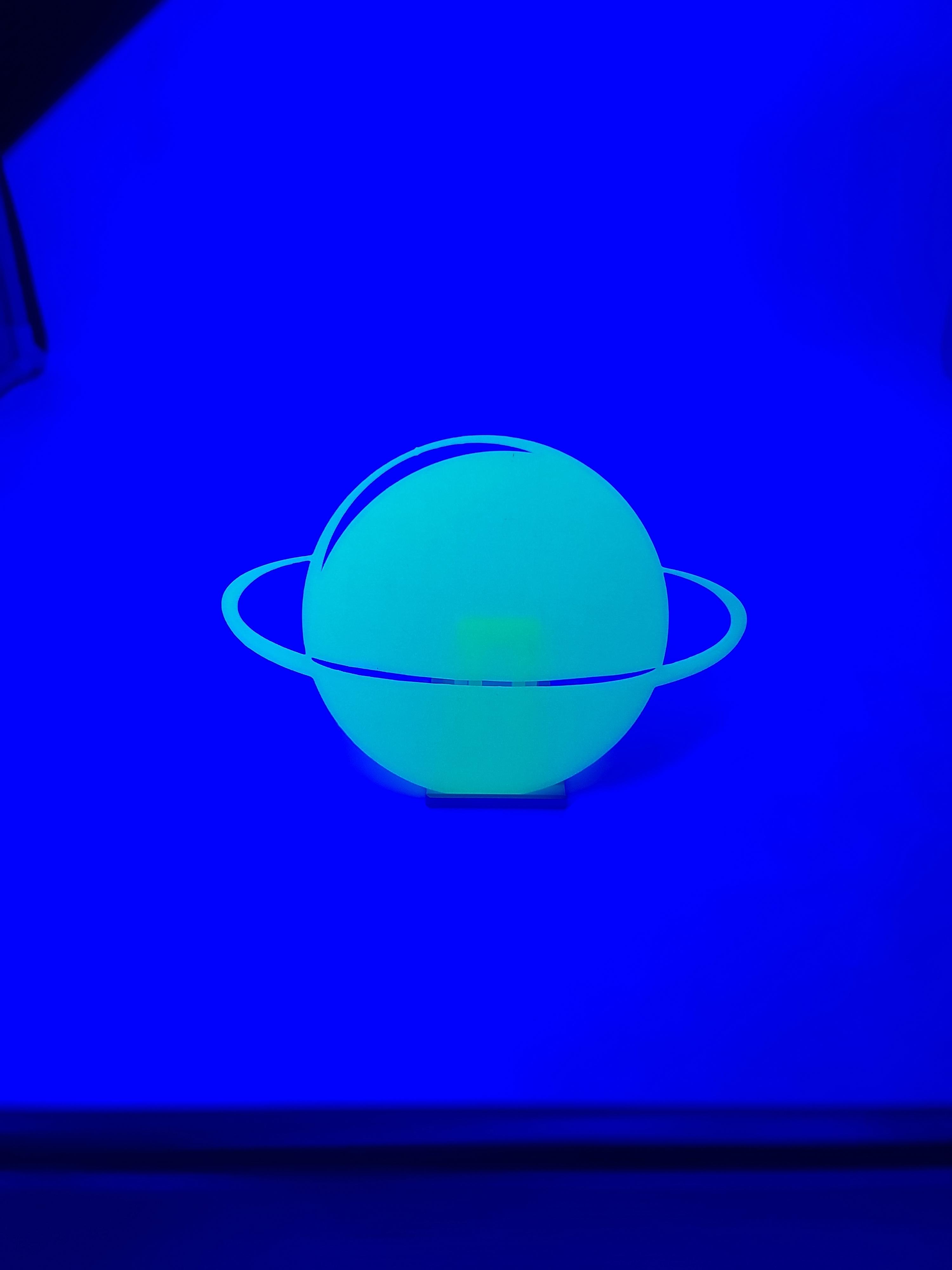 Glow-in-Dark wall / ceiling Planet v1 3d model