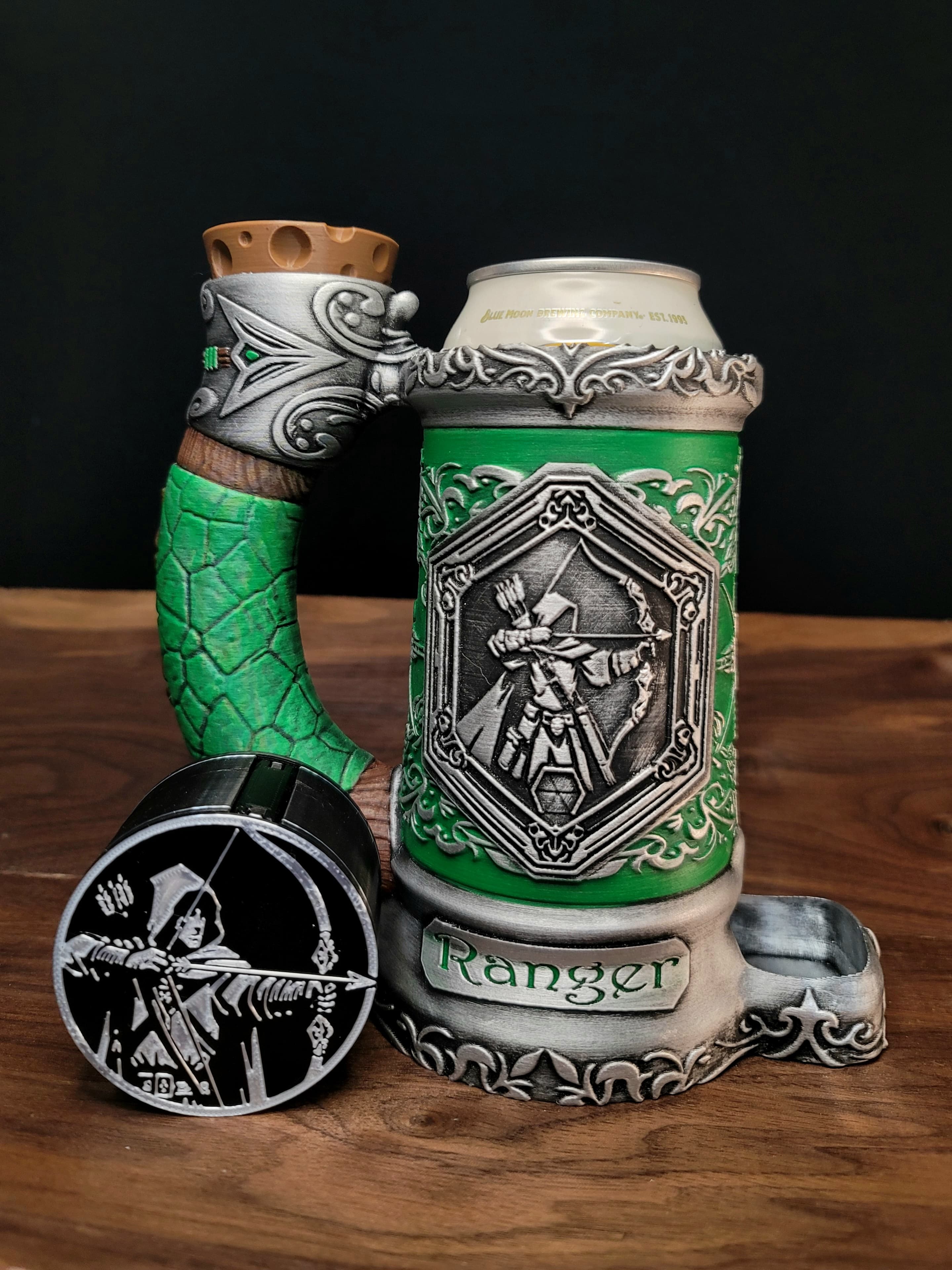 12oz Ranger Can Cozy Dice Tower 3d model