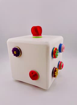 Super Duper Dice Clicker Fidget for Cool Kids 3d model