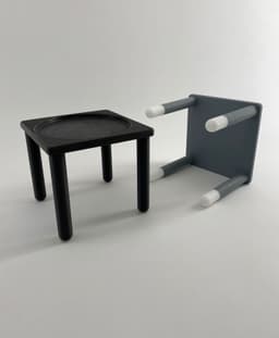 SS128-130Q Stand or Base for Infinite Containers 128 Series 3d model