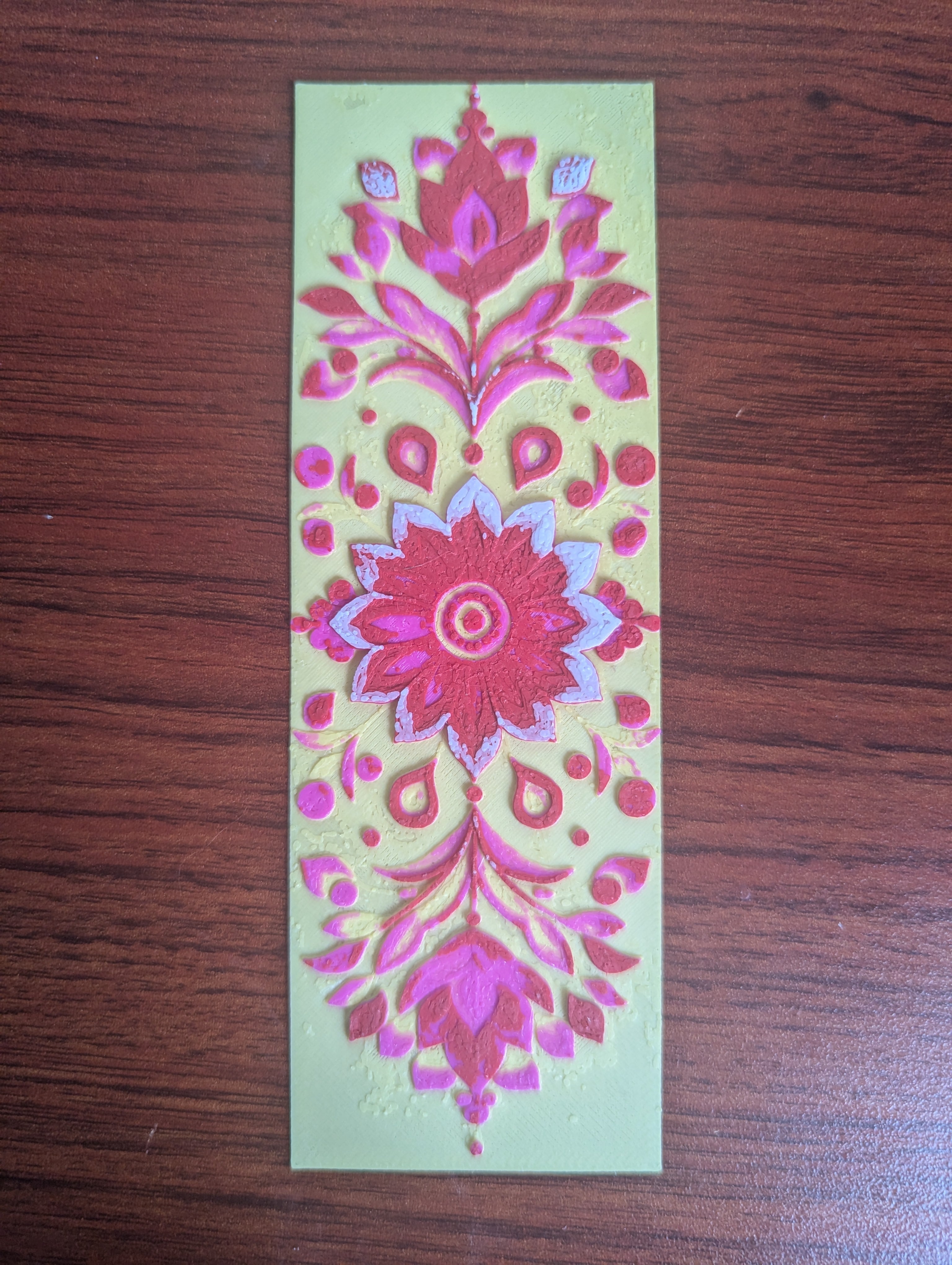 Rangoli Bookmark #5 3d model