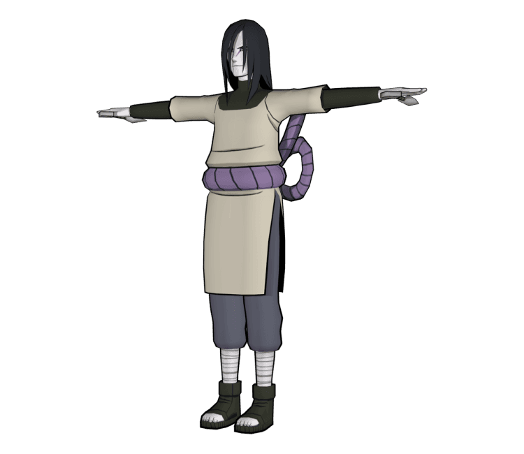 Orochimaru 3d model