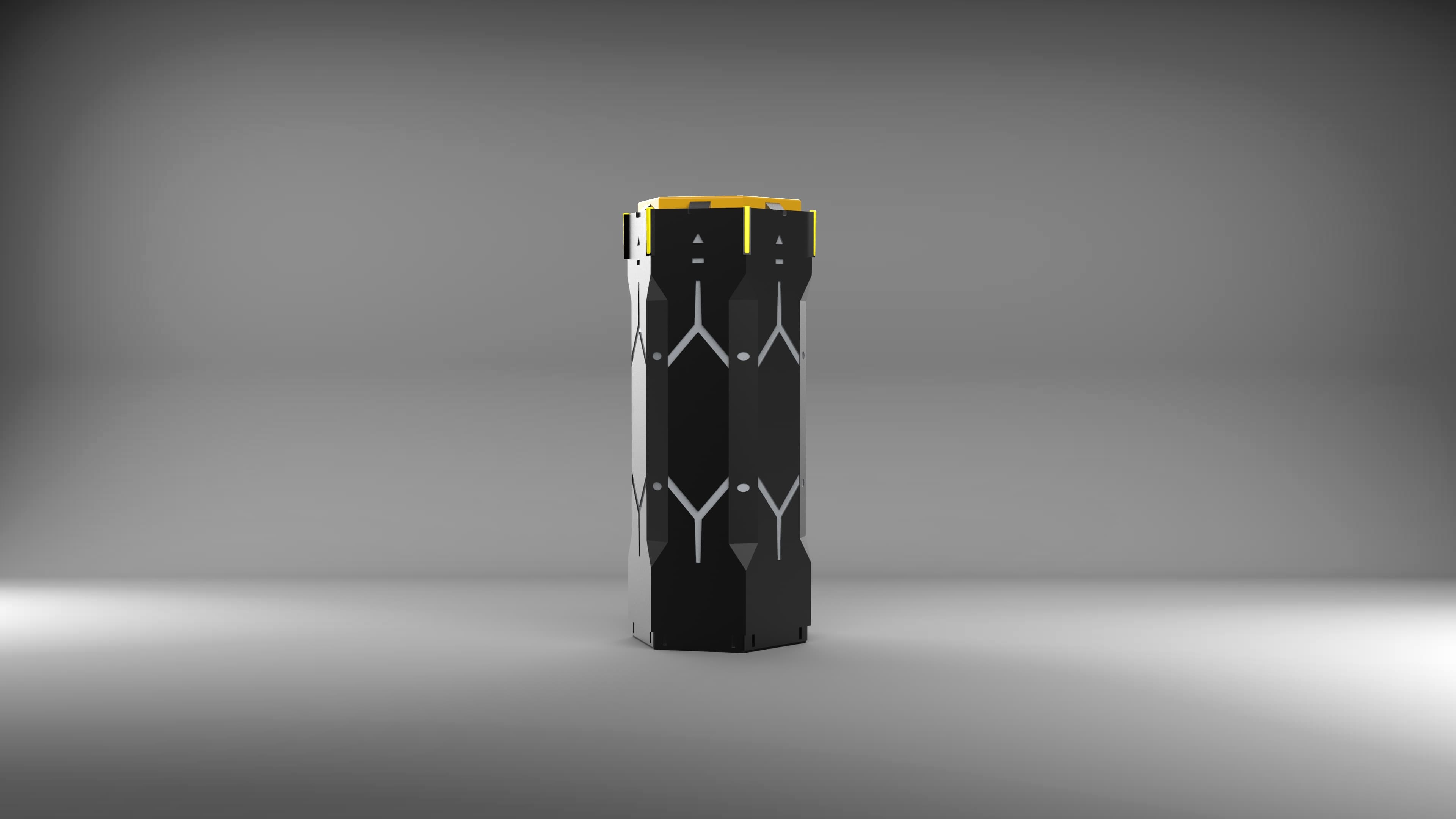 Helldivers 2 high quality booster model - solid, screw bottom or top lid! 3d model