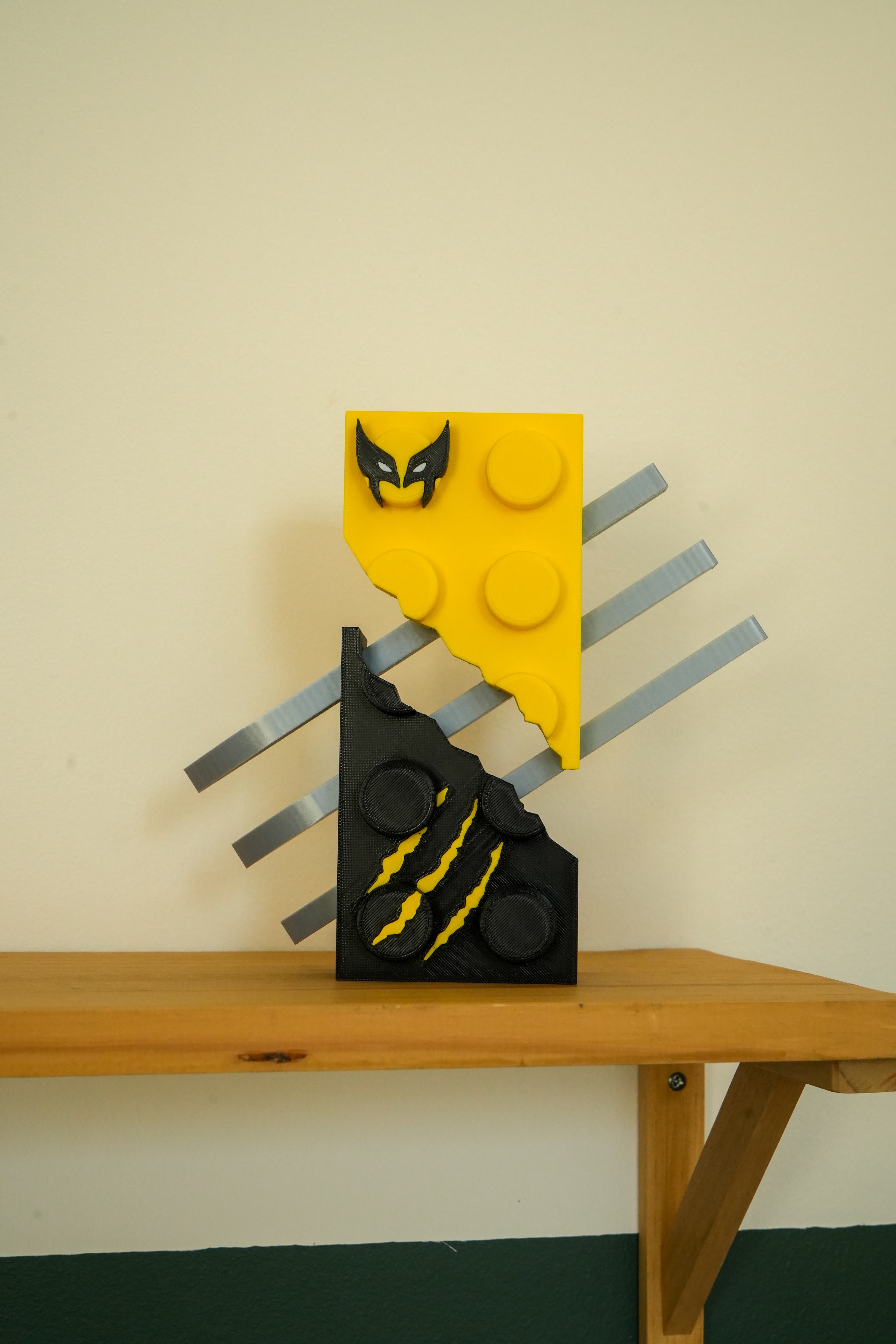 Brocken brick Wolverine 3d model