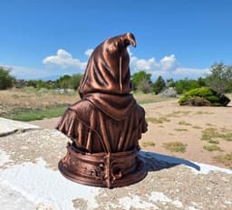 Plague Doctor Bust 3d model