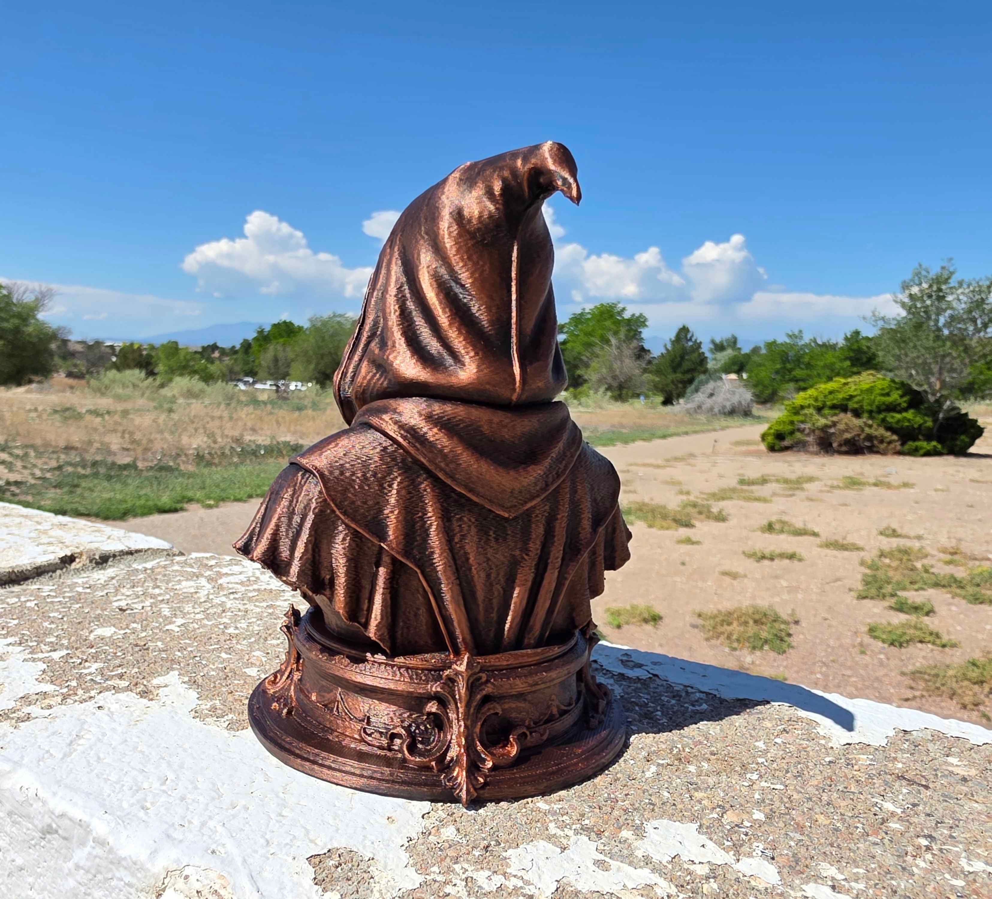 Plague Doctor Bust 3d model