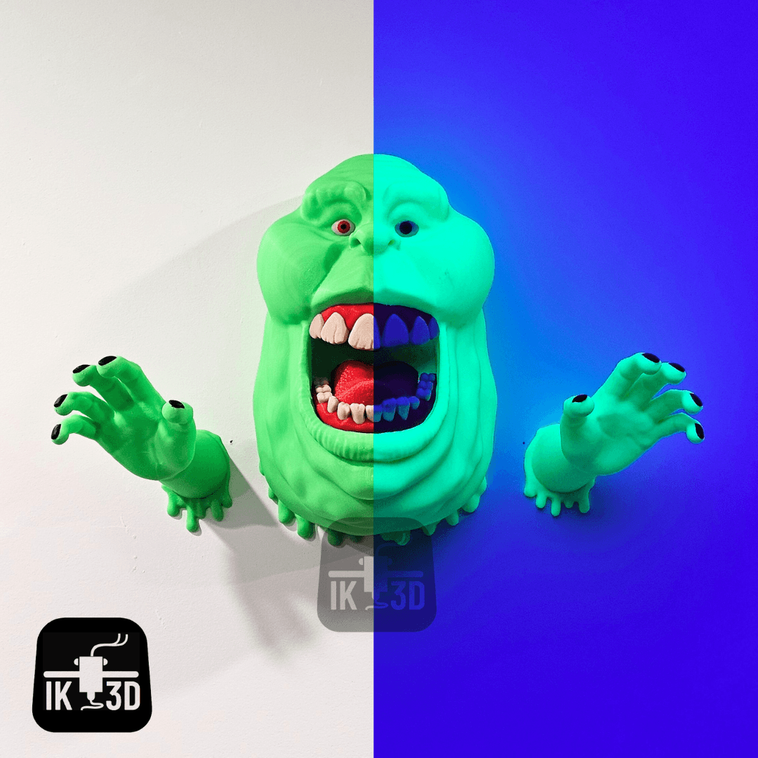 Slimer from Ghostbusters Wall Sculpture  3d model