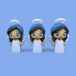 2024 Little Angel Figurine 3d model